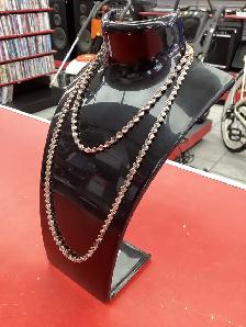 chaîne en argent torsadée - Photo 2