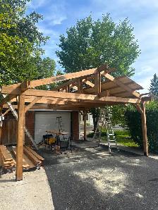 Carport, Car canopy, Concrete pad - Photo 3