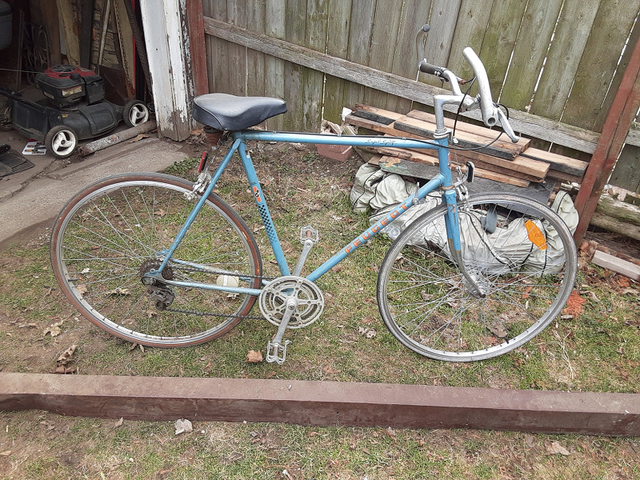 For Sale: Peugeot 10x speed bike.