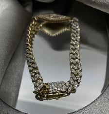 10KT Yellow Gold 27.90GM Evil Eye Bracelet $6129 - Photo 3