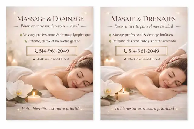✨‍♀️ RELAXING MASSAGE & DRAINAGE THERAPY ‍♀️✨