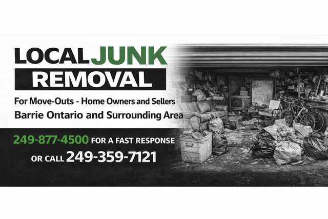 AFFORDABLE JUNK REMOVAL  - BARRIE