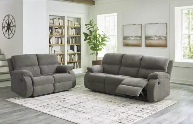 Couch and Loveseat Set