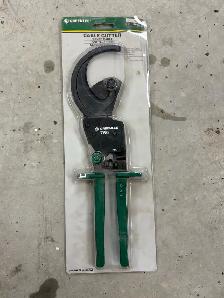 New Greenlee #760 compact ratchet cable cutter (1000mcm) CU/AL