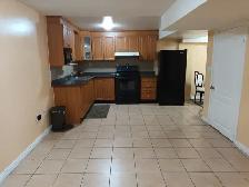 Two bedrooms basement apartment for rent :Brampton
