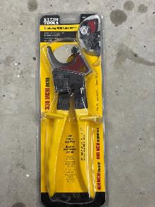 New Klein #63607 Ratcheting ACSR cable cutter