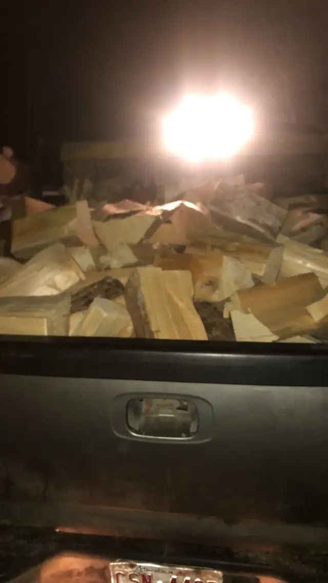 SPRUCE FIREWOOD 1/2 cord split dry Rd area $160delivered stacked - Photo 2