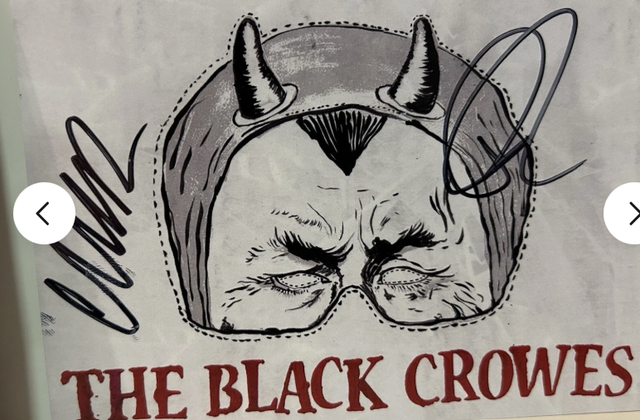 THE BLACK CROWES AUTOGRAPHED HAND SIGNED CD POUND OF FEATHERS! - Photo 3