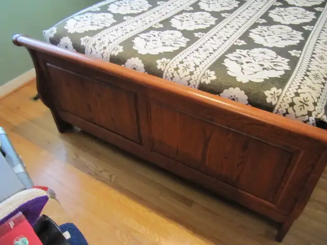 HPL Mobilier Louis Philippe Heritage Collection Wood Sleigh Bed - Photo 10