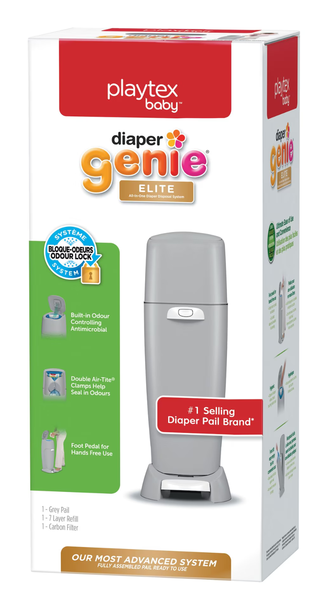 Playtex Baby Diaper Genie Elite Diaper Pail System