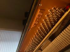 Kawai NS-25 Upright Piano – Polished Ebony – Adjustable Bench - Photo 5