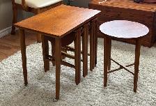 Mid-Century Danish Teak Nesting Tables by Poul Hundevad, 1960s
