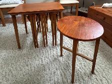 Mid-Century Danish Teak Nesting Tables by Poul Hundevad, 1960s - Photo 2