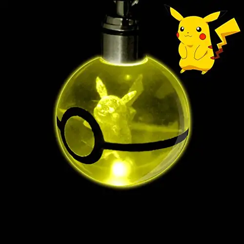 Glass light up PokeBalls (BNIB)