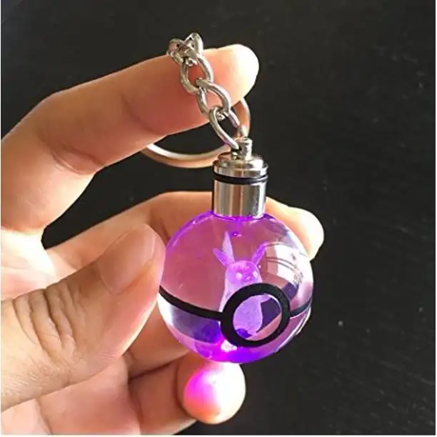 Glass light up PokeBalls (BNIB) - Photo 2
