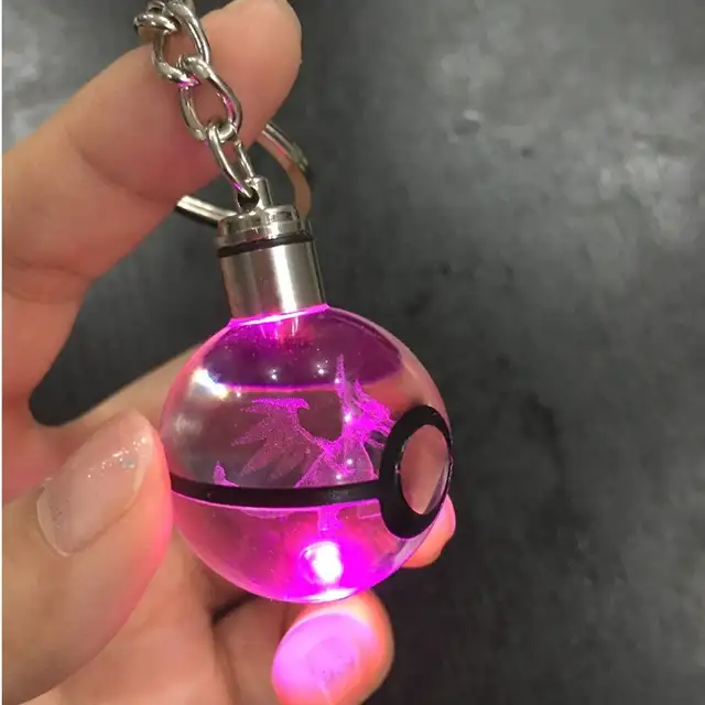 Glass light up PokeBalls (BNIB) - Photo 5