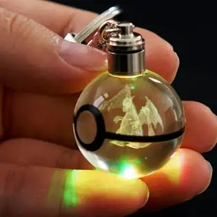 Glass light up PokeBalls (BNIB) - Photo 7