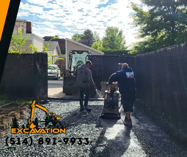 Installation drains français & excavation Longueuil 514-891-9933 - Photo 6