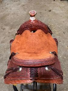 Youth Team Roping Saddle - Photo 3