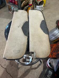 Vintage Chevy car inside visors - Photo 5