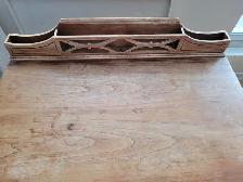 Vintage wooden desk / Pupitre en bois vintage - Photo 3