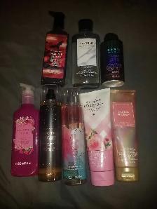 Brand new bath and body products
