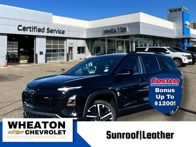 2026 Chevrolet Equinox AWD RS Leather|Heated & Cooled Seats|Sunr