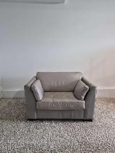 FREE DELIVERY Single Sofa Leather Armchair/Accent Chair/Lounge - Photo 2