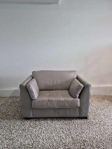 FREE DELIVERY Single Sofa Leather Armchair/Accent Chair/Lounge - Photo 3