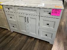 54' Vanity Cabinet & 55" Countertop Demos on Sale- CozyHome in - Photo 2