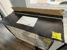 54' Vanity Cabinet & 55" Countertop Demos on Sale- CozyHome in - Photo 3