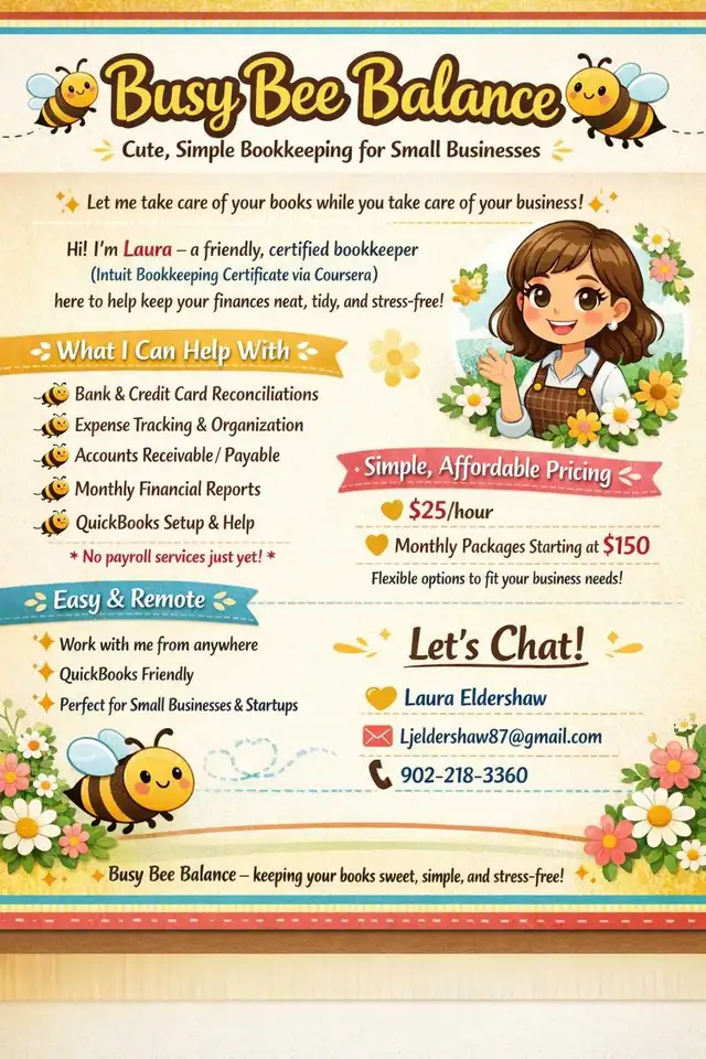 Busy Bee Balance - Bookkeeping