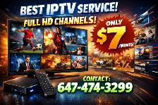 IP TV contact 647-474-3299