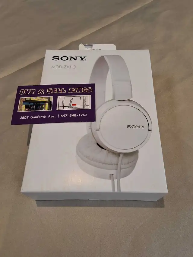 Sony MRD-ZX110 Wired Headphones NEW