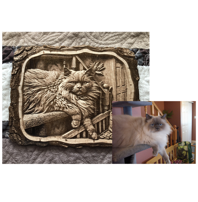 3D Wood Car Engravings from Your Photos - Photo 2