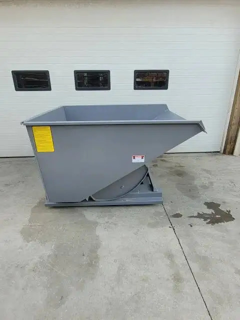 1.5 CY Steel Self Dumping Hopper for Construction - Photo 3