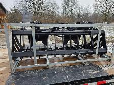 Heavy Duty 72' Skid Steer Rock Grapple Bucket