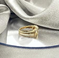 14KT Yellow Gold 0.73ct. 6 Pear Shape Diamond Band $1575 - Photo 3