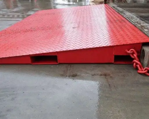 Durable Container Ramp – Easy Material Handling