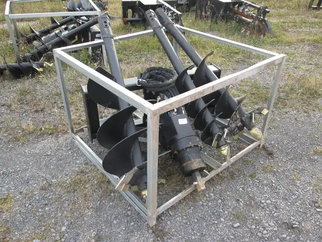 Skid Steer Auger – 3 Bits Included (9',12',18') - Photo 3