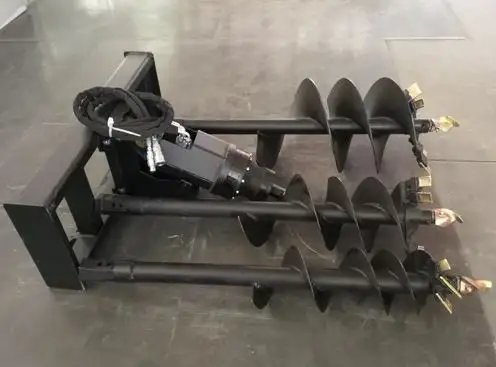 Skid Steer Auger – 3 Bits Included (9',12',18') - Photo 4