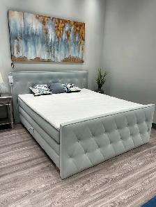 NEW - KING BED - Double Storage - Mattress Included