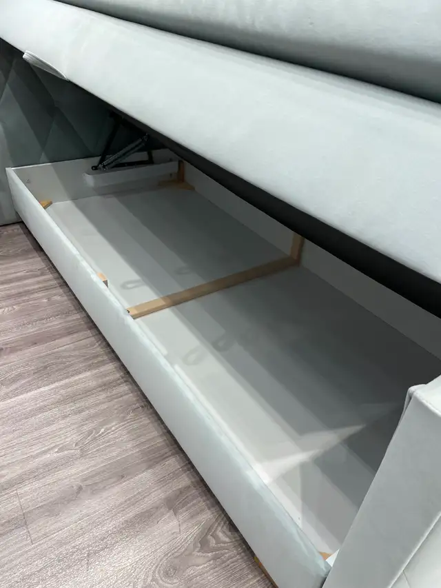 NEW - KING BED - Double Storage - Mattress Included - Photo 3