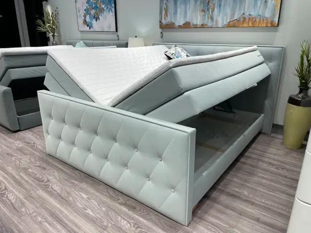 NEW - KING BED - Double Storage - Mattress Included - Photo 4