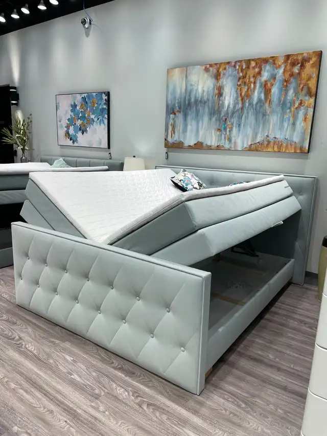 NEW - KING BED - Double Storage - Mattress Included - Photo 5
