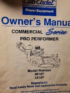 Lawn & Garden equipment mechanic