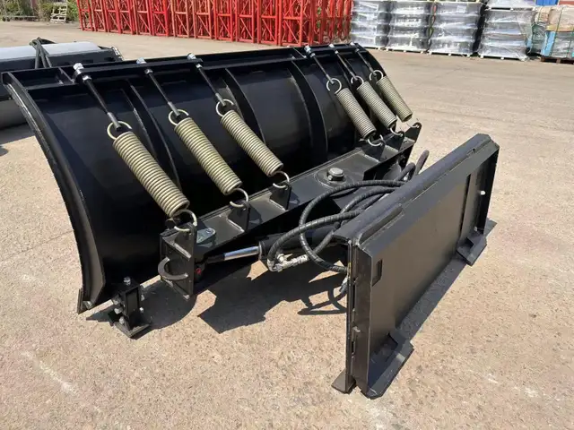 84' Snow Plow for Skid Steer – Construction & Snow - Photo 2