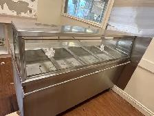 Royal Steam Table w/ Sneeze Guard Commercial Ajax