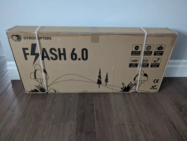 Brand New, Sealed Gyrocopter Electric Scooter For Sale - Photo 2