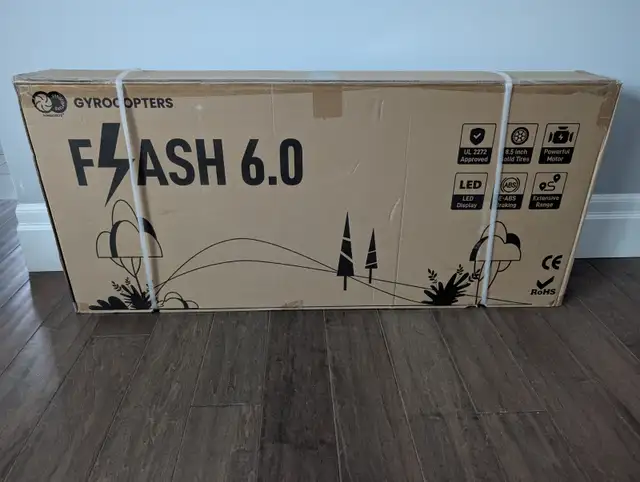 Brand New, Sealed Gyrocopter Electric Scooter For Sale - Photo 4